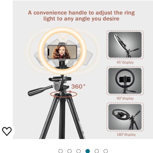 UBeesize TR50 Tripod + Ring light - Picture 5 of 5